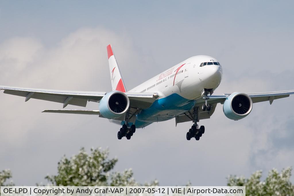 OE-LPD, 2006 Boeing 777-2Z9/ER C/N 35960, Austrian Airlines B777-200