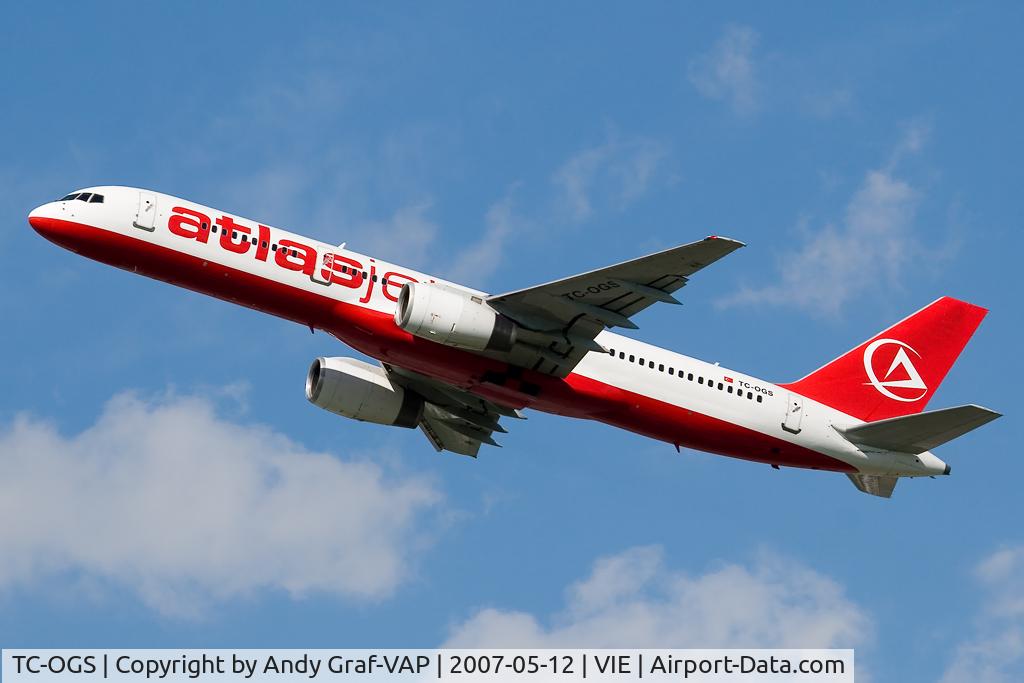 TC-OGS, 2000 Boeing 757-256 C/N 29307, Atlas Jet International B757-200