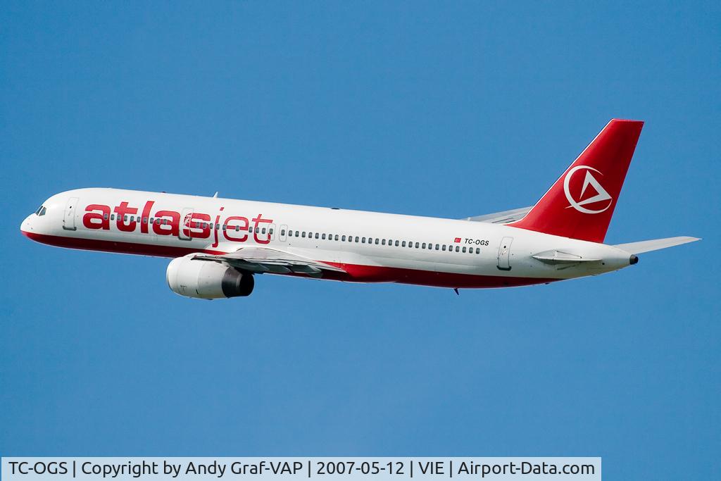 TC-OGS, 2000 Boeing 757-256 C/N 29307, Atlas Jet International B757-200