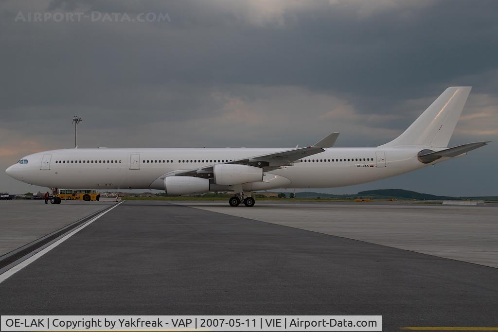 OE-LAK, 1997 Airbus A340-313 C/N 169, ex Austrian Airlines Airbus 340-300