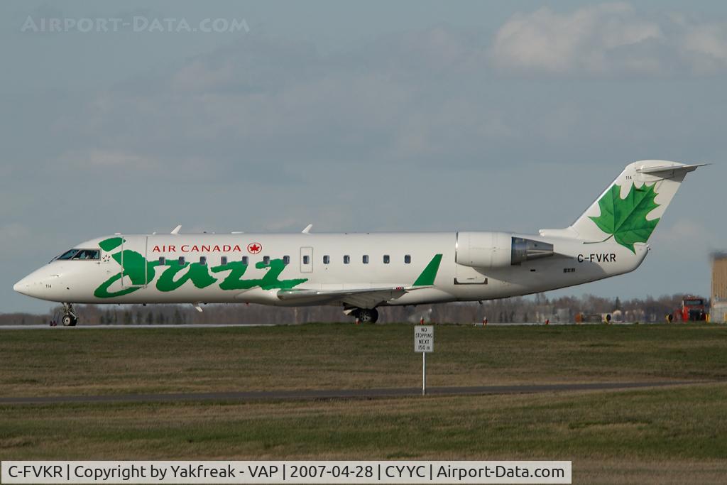 C-FVKR, 1995 Canadair CRJ-100ER (CL-600-2B19) C/N 7083, Jazz Regionaljet