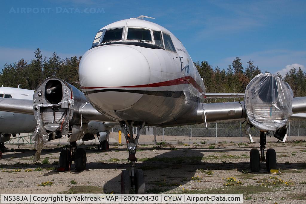 N538JA, 1952 Convair 340-31 C/N 34, ex Era Aviation Convair 580