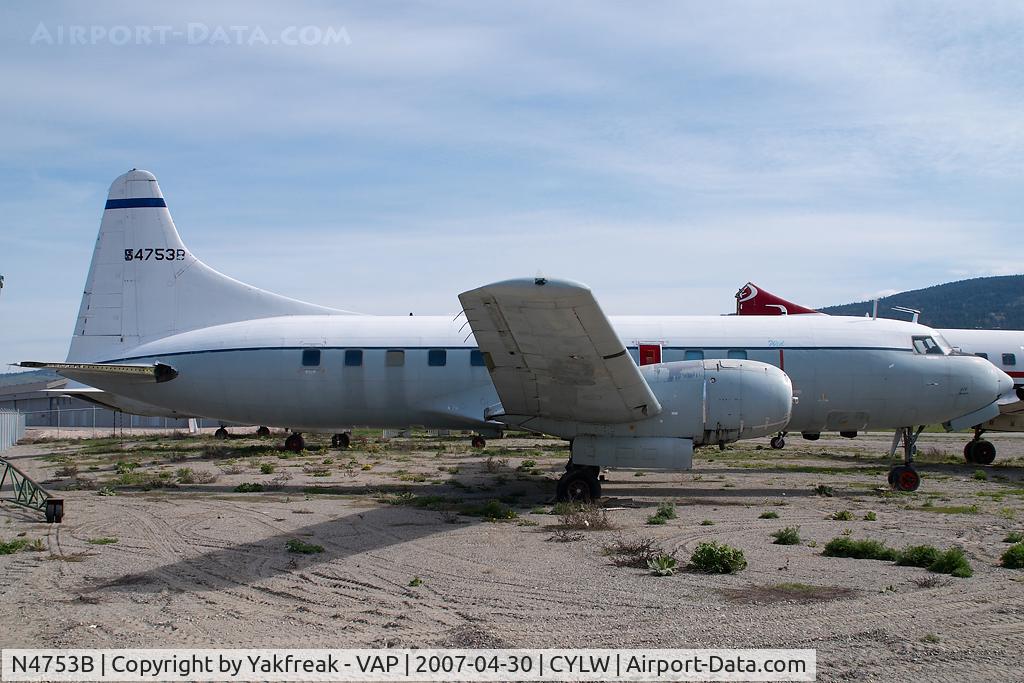 N4753B, Convair TC-131E C/N 340, Convair 340