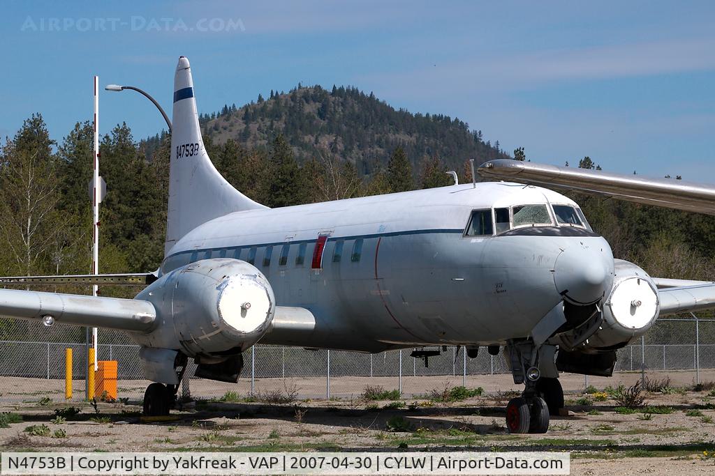 N4753B, Convair TC-131E C/N 340, Convair 340