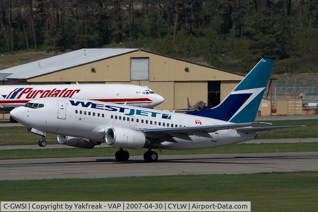 C-GWSI, 2005 Boeing 737-6CT C/N 34286, Westjet Boeing 737-600