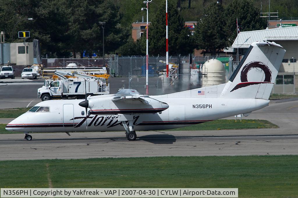 N356PH, 1997 De Havilland Canada DHC-8-202 Dash 8 C/N 502, Horizon Dash 8-100