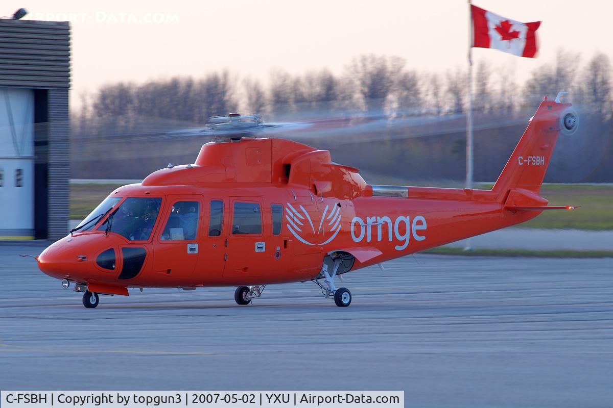 C-FSBH, 1981 Sikorsky S-76A C/N 760168, Landed on Ramp II.