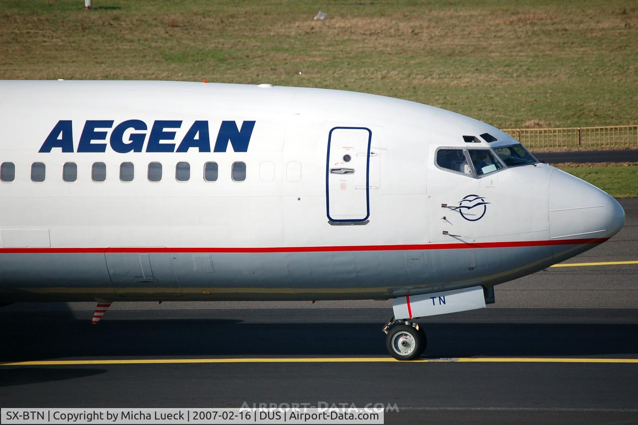 SX-BTN, 1996 Boeing 737-43Q/F C/N 28494, Close-up