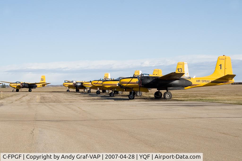C-FPGF, 1945 Douglas A-26B Invader C/N 29154, Air Spray B-26