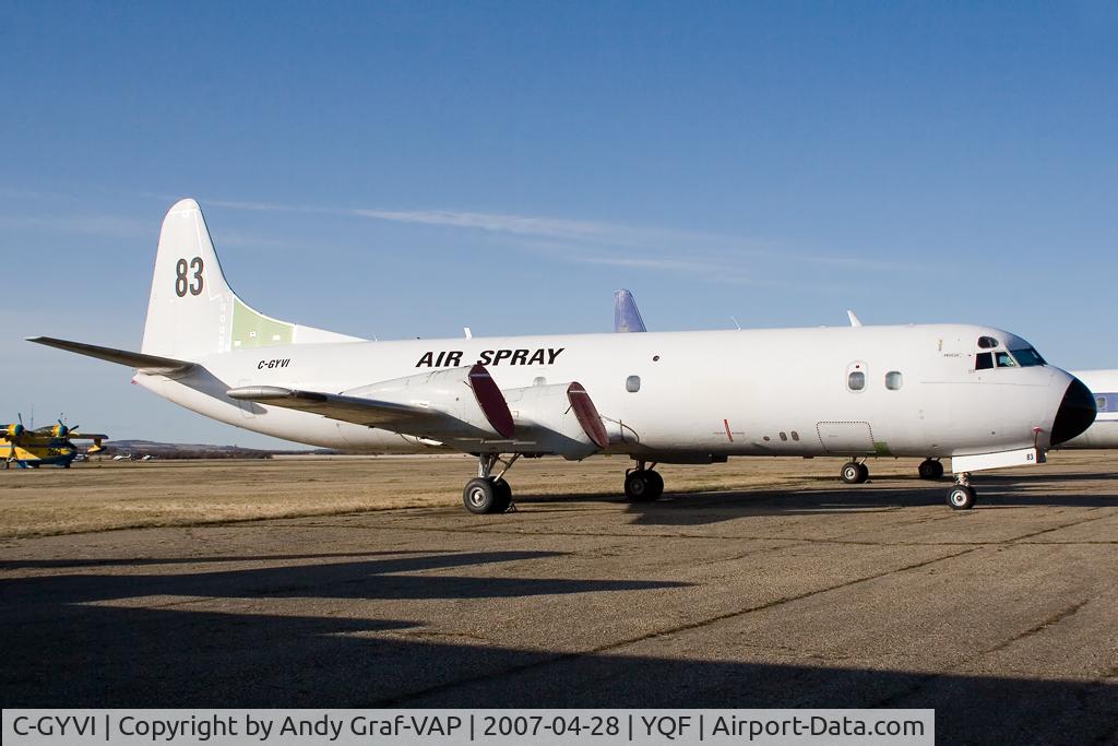 C-GYVI, 1958 Lockheed L-188C(F) Electra C/N 1112, Air Spray L-188