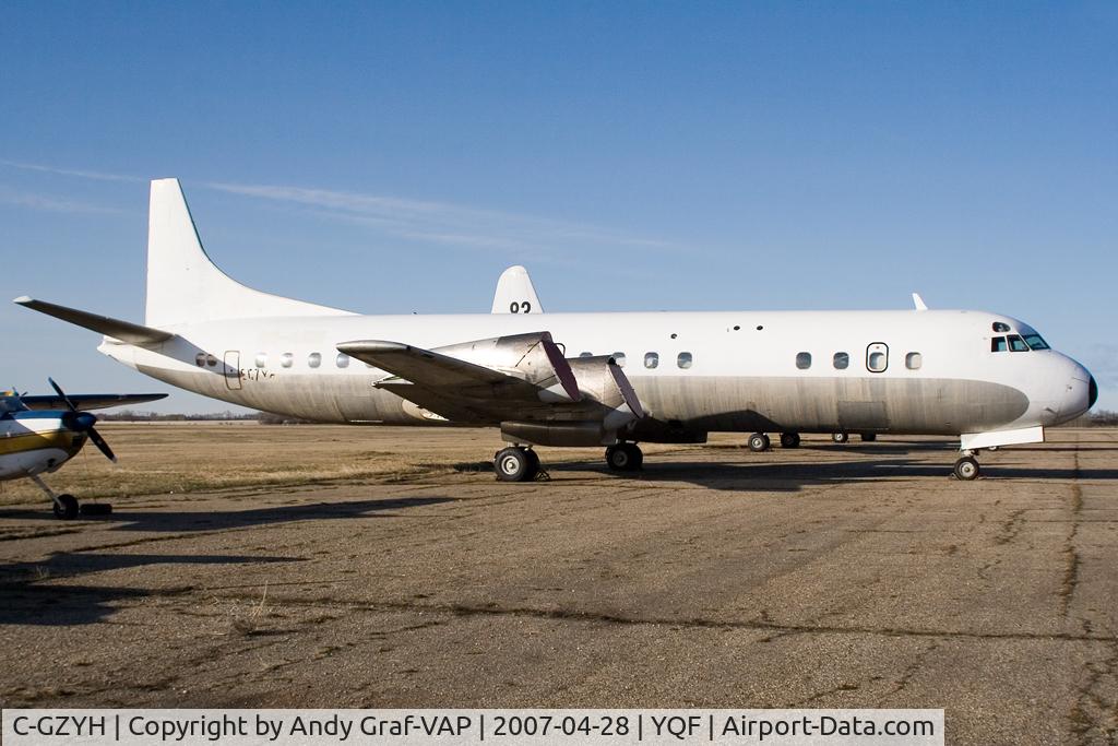 C-GZYH, 1960 Lockheed L-188A Electra C/N 1124, Air Spray L-188