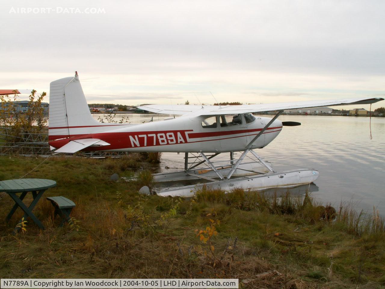 N7789A, 1956 Cessna 180A C/N 32686, Cessna 180A/Anchorage-Lake Hood