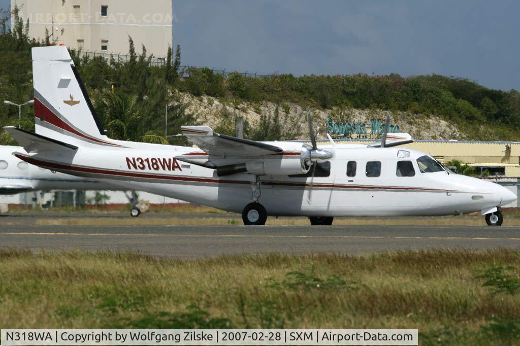N318WA, 1977 Rockwell 690B Turbo Commander C/N 11444, visitor