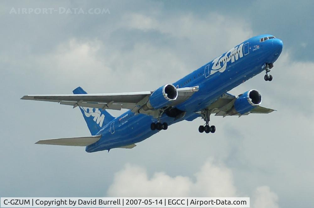 C-GZUM, 1993 Boeing 767-328 C/N 27135, ZOOM - Taking off
