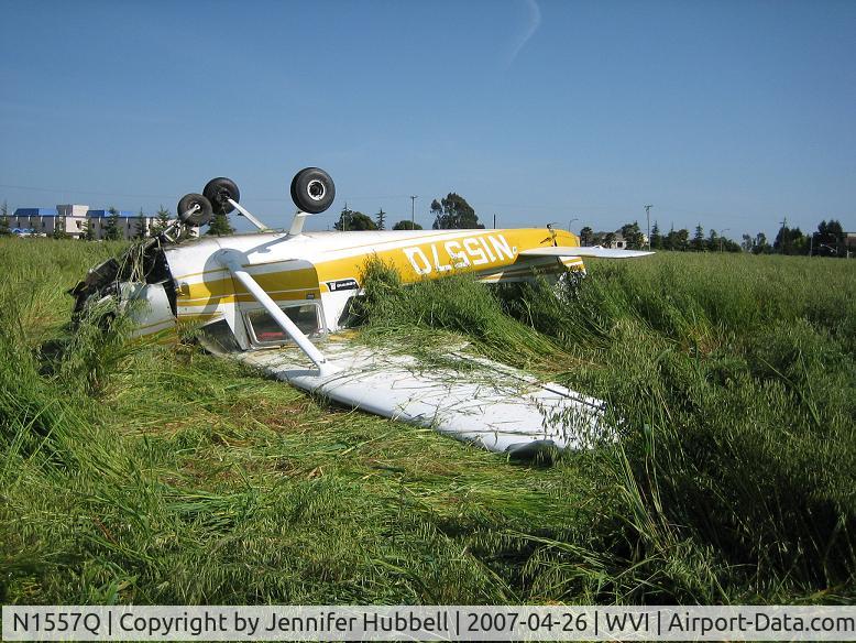 N1557Q, 1971 Cessna 150L C/N 15072857, Buttercup's Demise