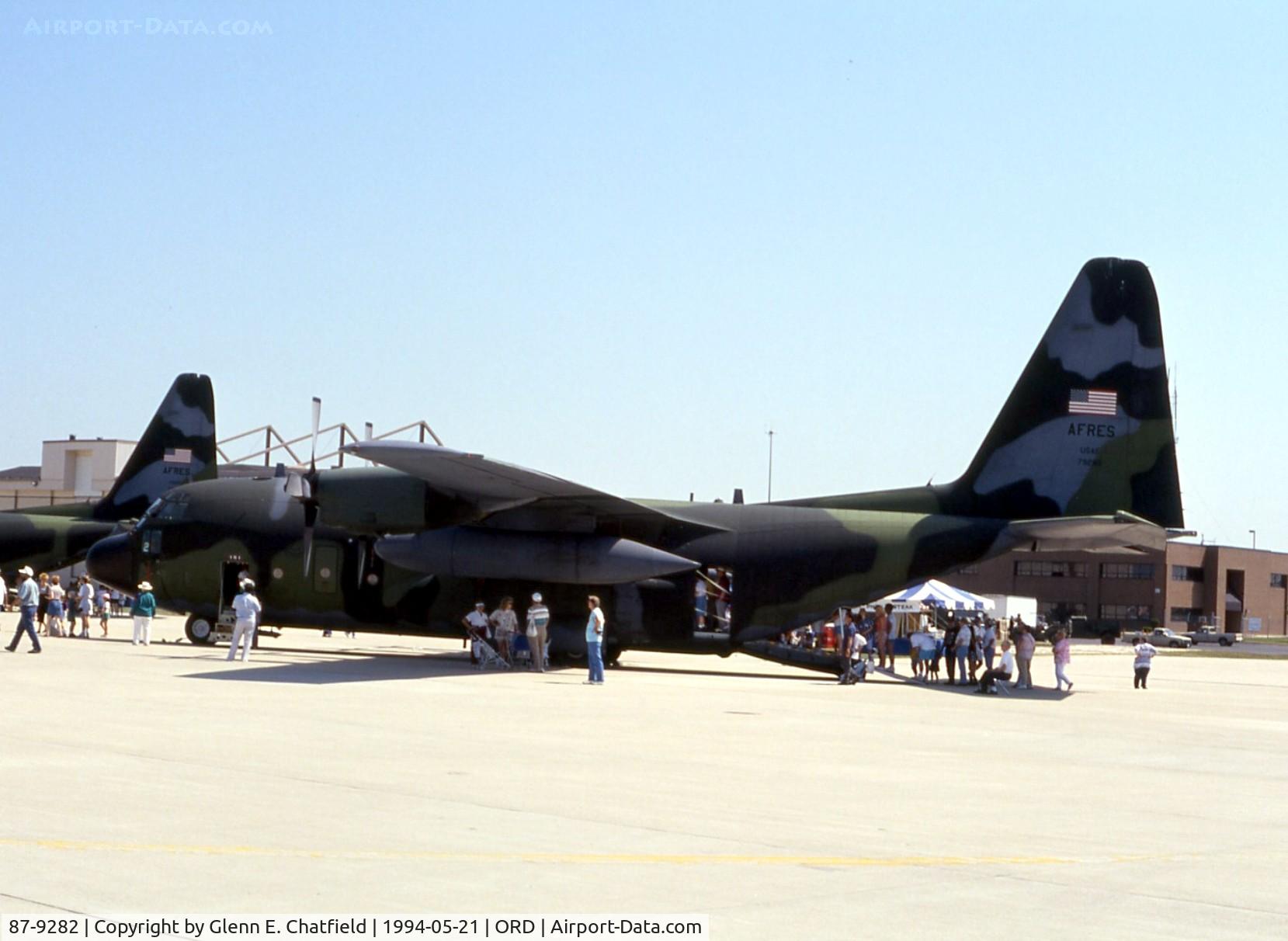 87-9282, 1987 Lockheed C-130H Hercules C/N 382-5123, C-130 of the Air Force Reserve