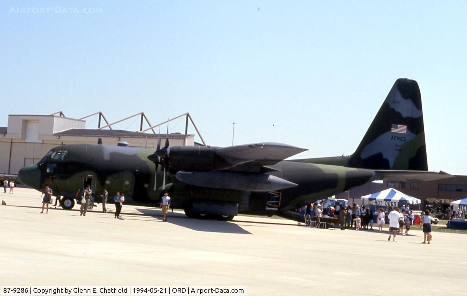 87-9286, 1987 Lockheed C-130H Hercules C/N 382-5127, C-130H from Air Force Reserve
