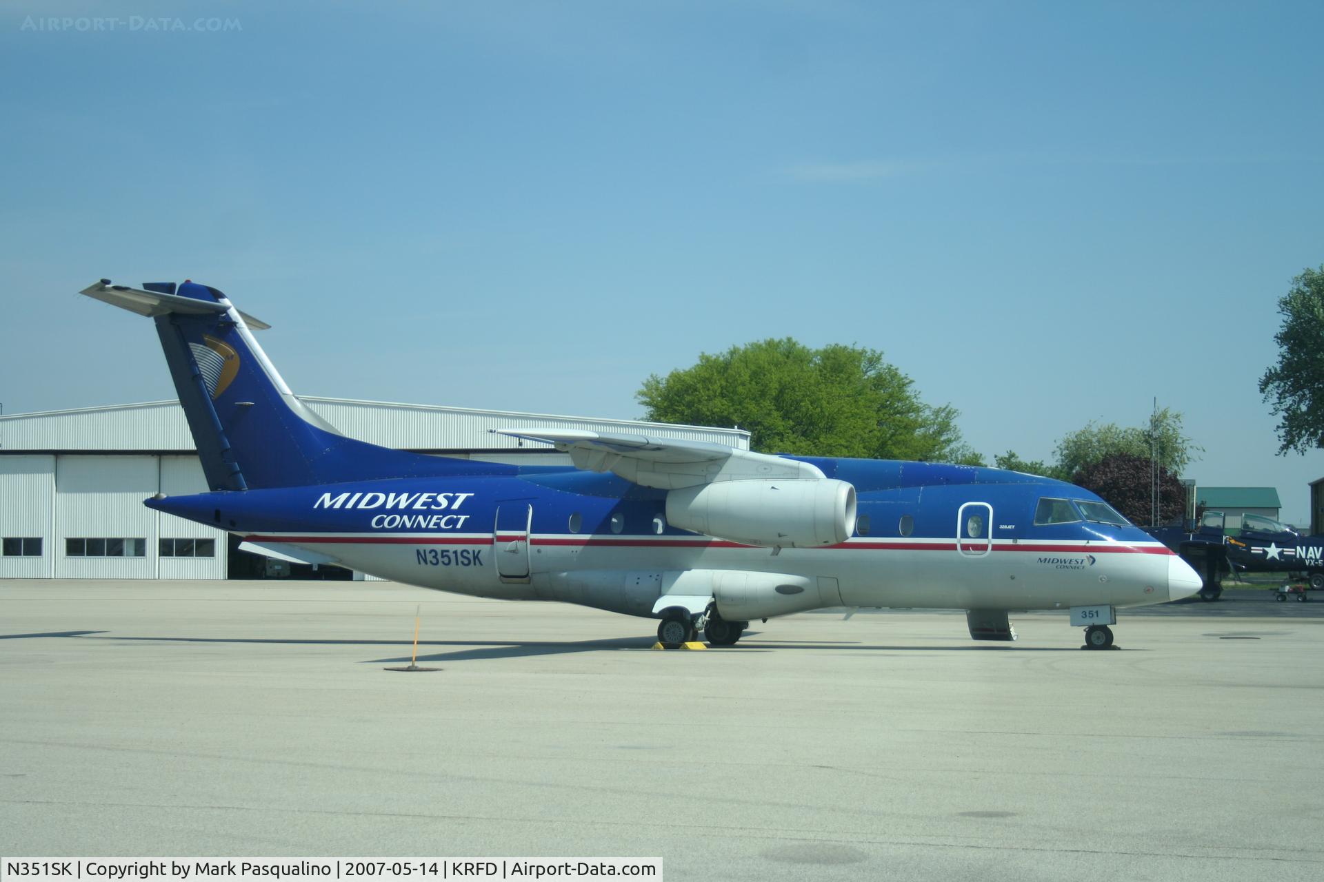 N351SK, 1999 Fairchild Dornier 328-300 328JET C/N 3108, Dornier 328