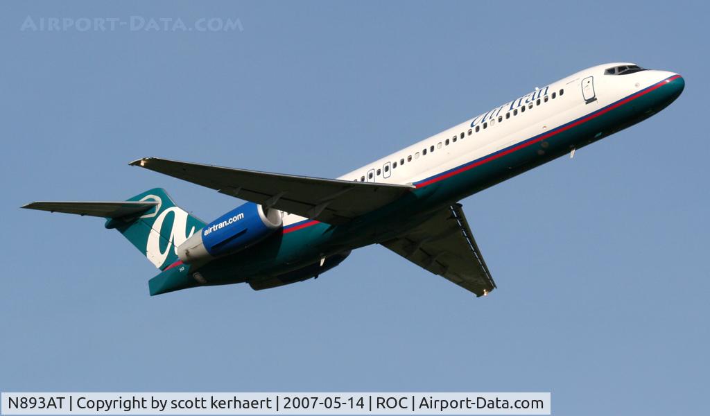 N893AT, 2004 Boeing 717-200 C/N 55045, Citrus 289 to BWI