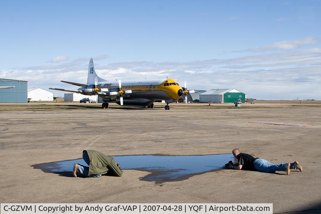 C-GZVM, 1959 Lockheed L-188A Electra C/N 1036, Air Spray L-188