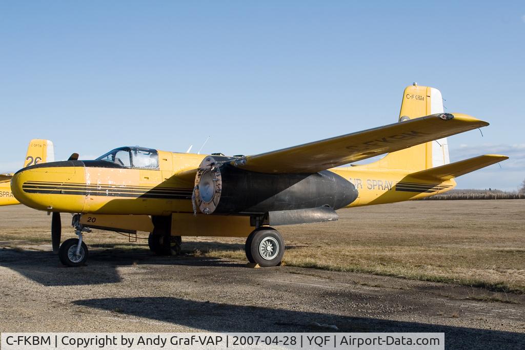 C-FKBM, 1944 Douglas A-26B Invader C/N 27415, Air Spray B-26