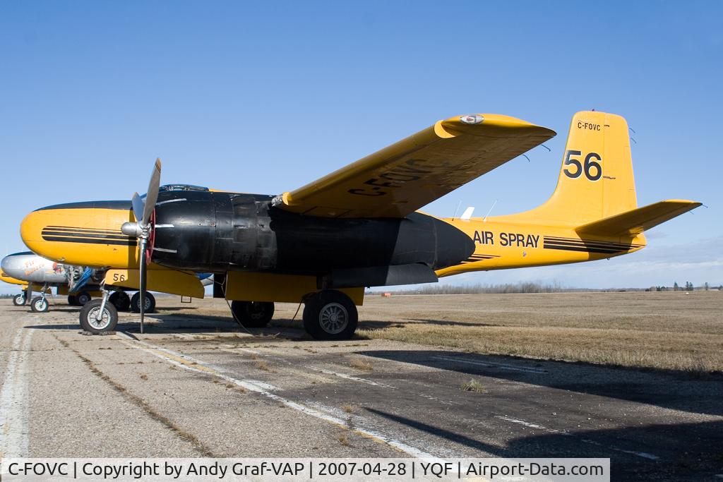 C-FOVC, 1944 Douglas RB-26C Invader C/N 28776, Air Spray B-26