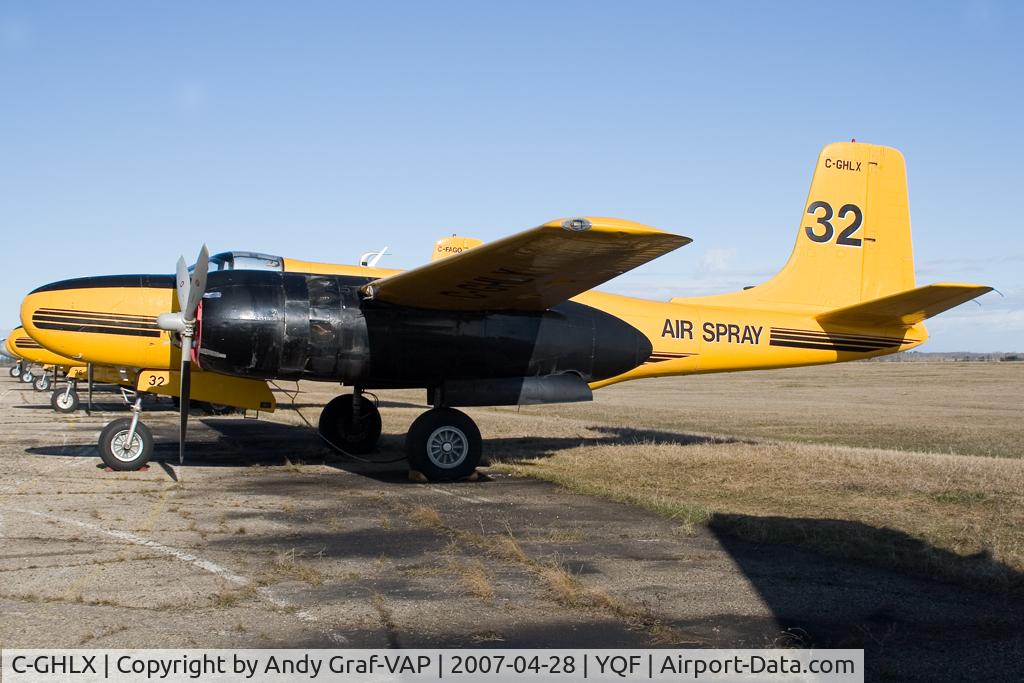 C-GHLX, 1944 Douglas A-26C Invader C/N 29227, Air Spray B-26
