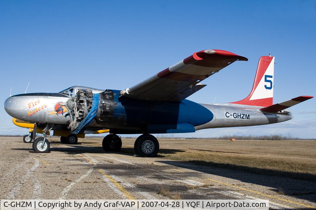 C-GHZM, 1944 Douglas A-26B Invader C/N 27400, Air Spray B-26