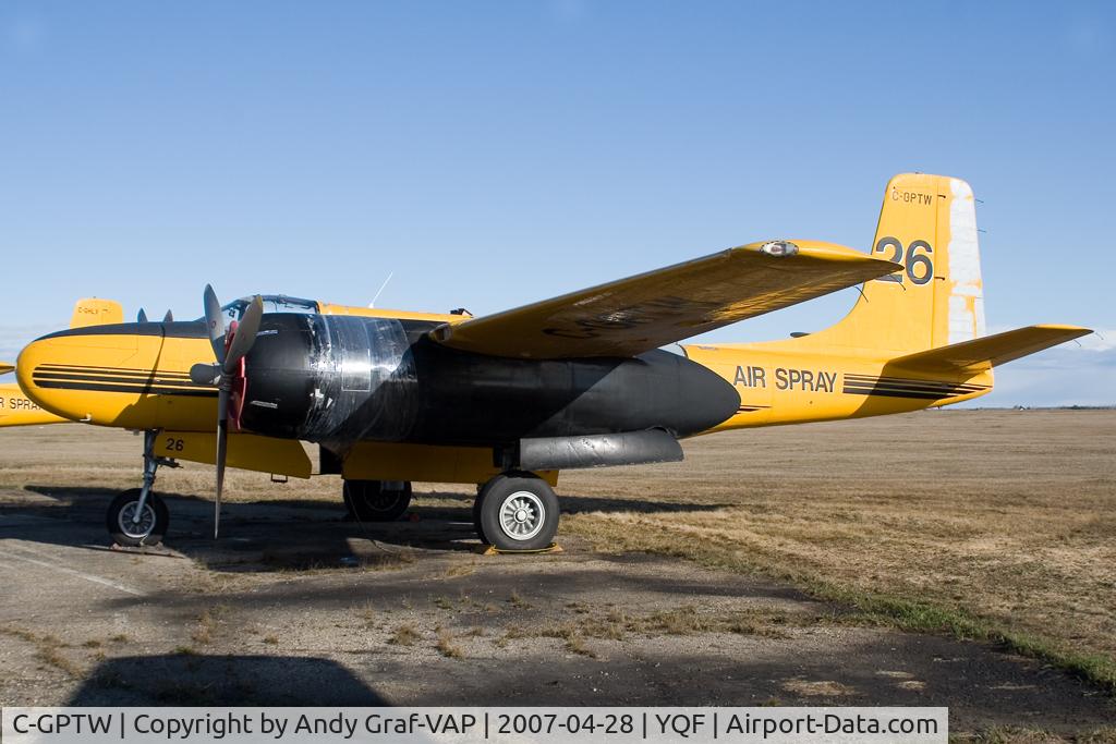 C-GPTW, 1943 Douglas A-26C Invader C/N 18800, Air Spray B-26