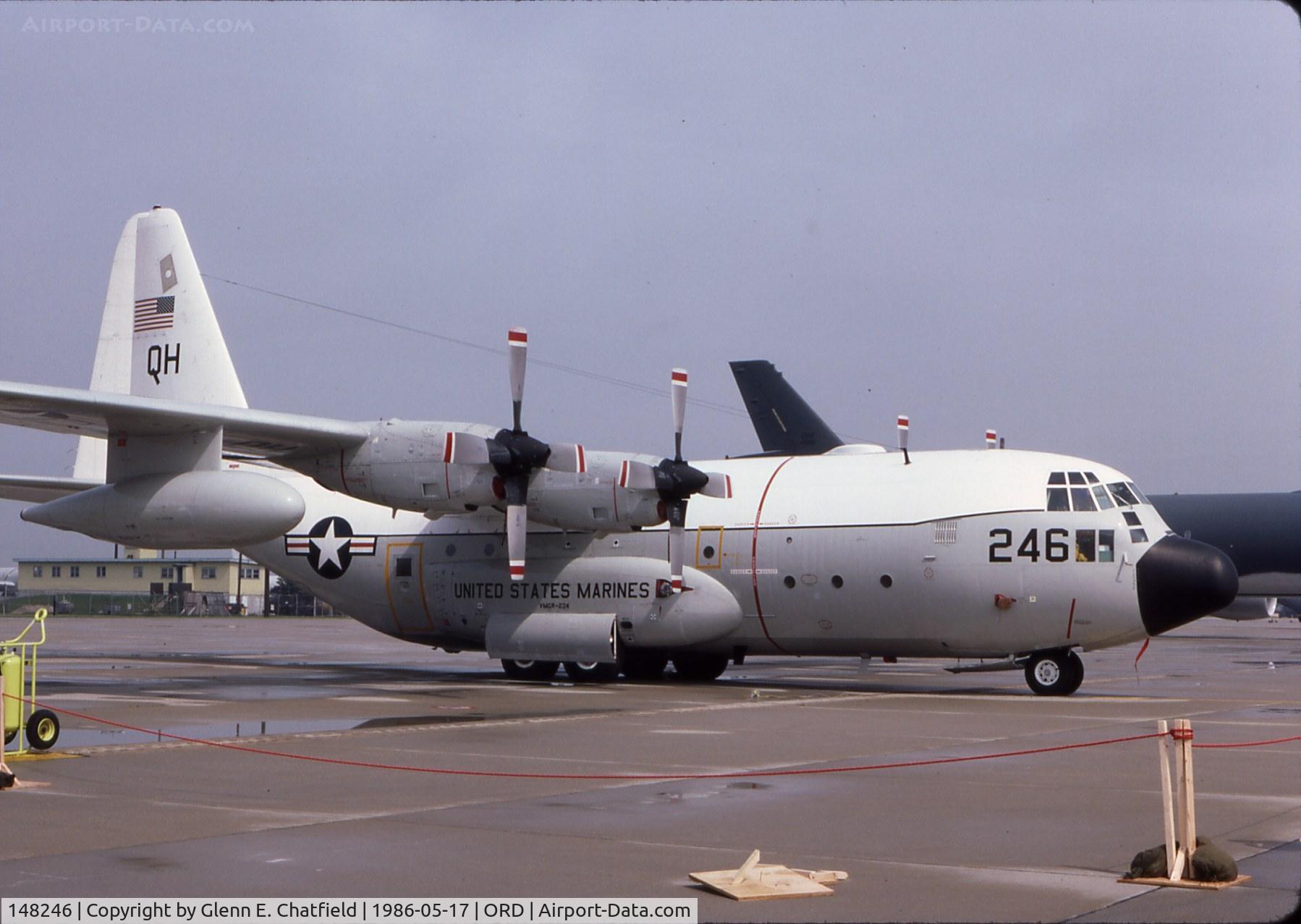 148246, 1960 Lockheed KC-130F Hercules C/N 282-3566, KC-130F at the ANG ramp open house