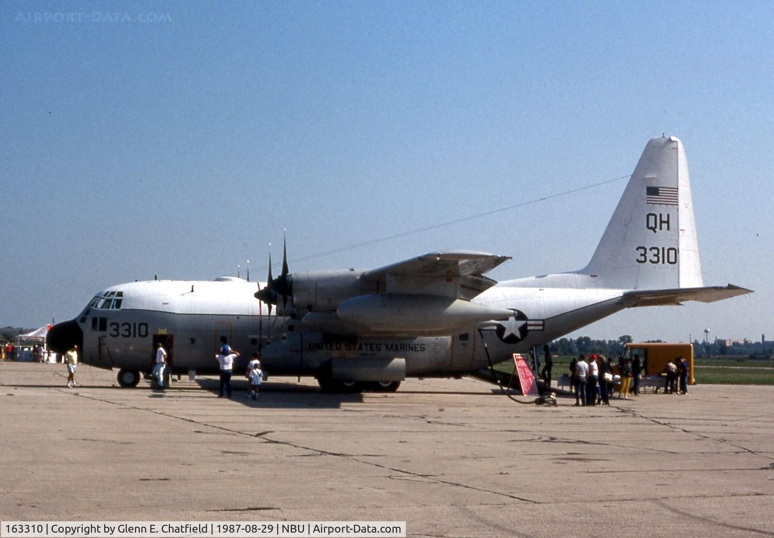 163310, 1985 Lockheed KC-130T Hercules C/N 382-5085, KC-130T based at Glenview NAS, IL