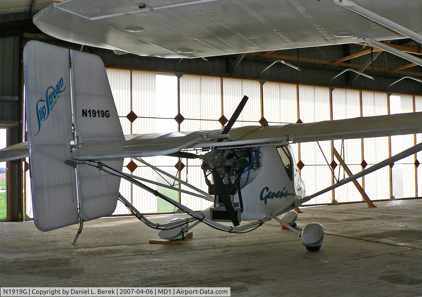 N1919G, 2002 Slipstream Genesis C/N GE02/0001, This cool 2002 homebuilt aircraft resides at the Massey Air Museum.