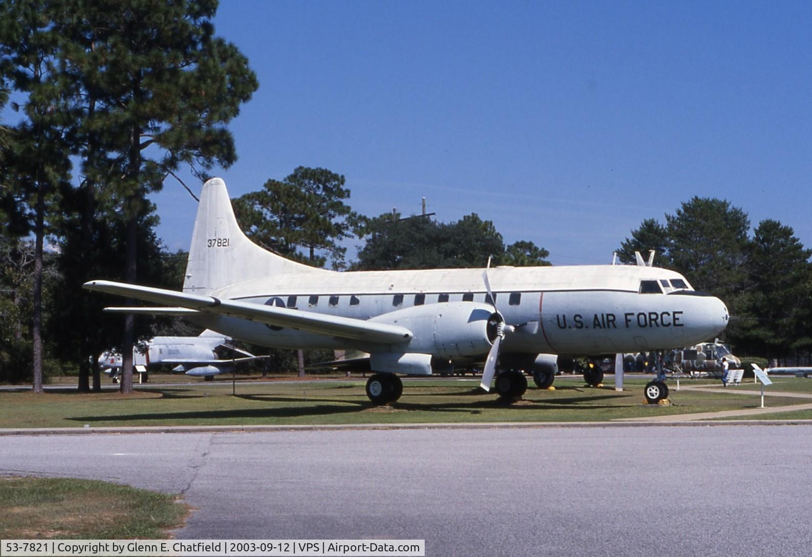 53-7821, 1953 Convair CV-340-70 (C-131B) Samaritan C/N 273, C-131B at the Air Force Armament Museum