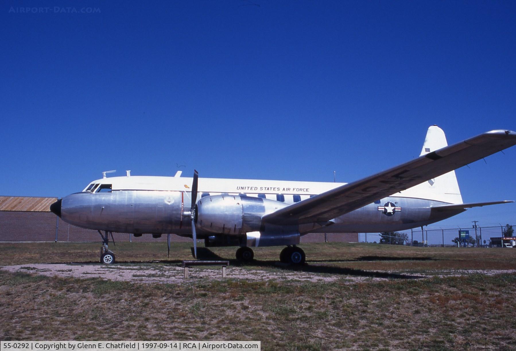 55-0292, 1954 Convair C-131D Samaritan C/N 315, C-131D at the South Dakota Air & Space Museum