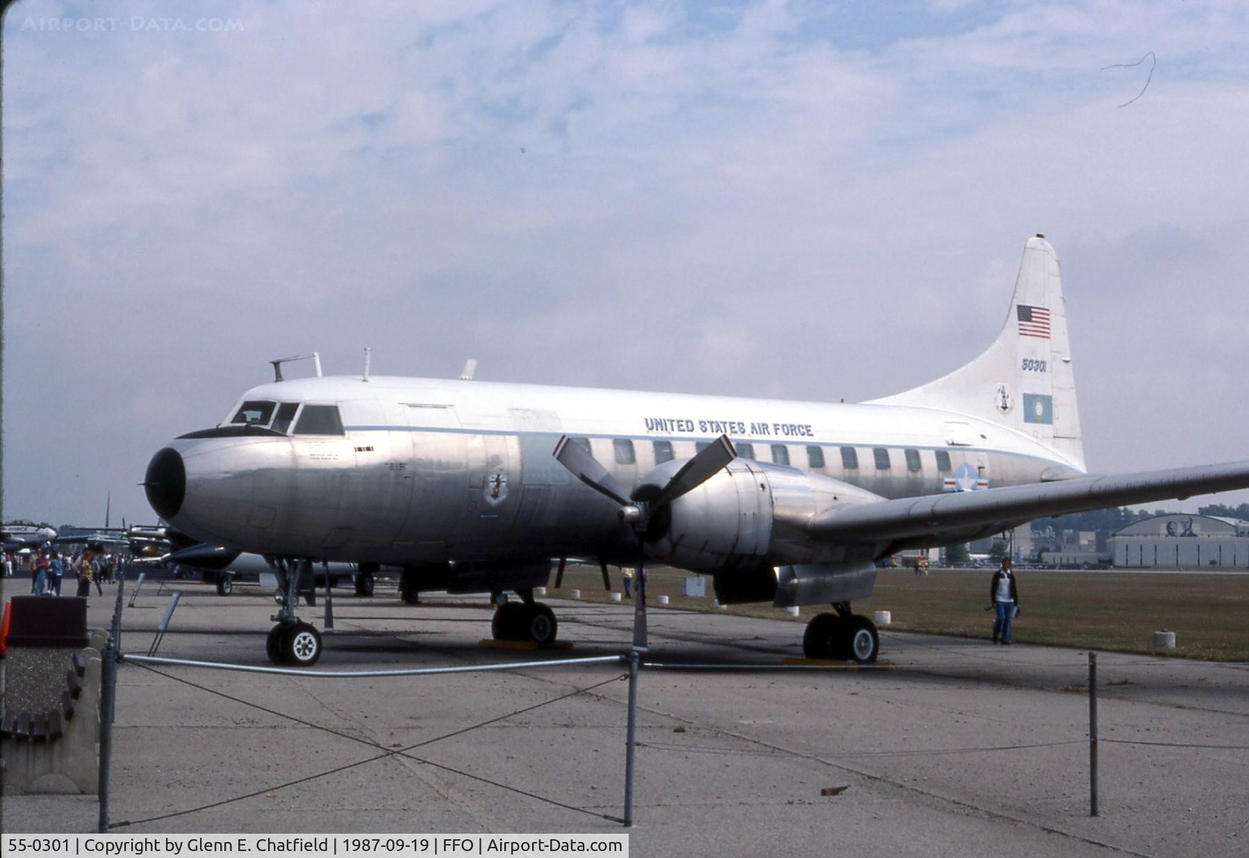 55-0301, 1955 Convair C-131D Samaritan C/N 329, C-131D at the National Museum of the U.S. Air Force