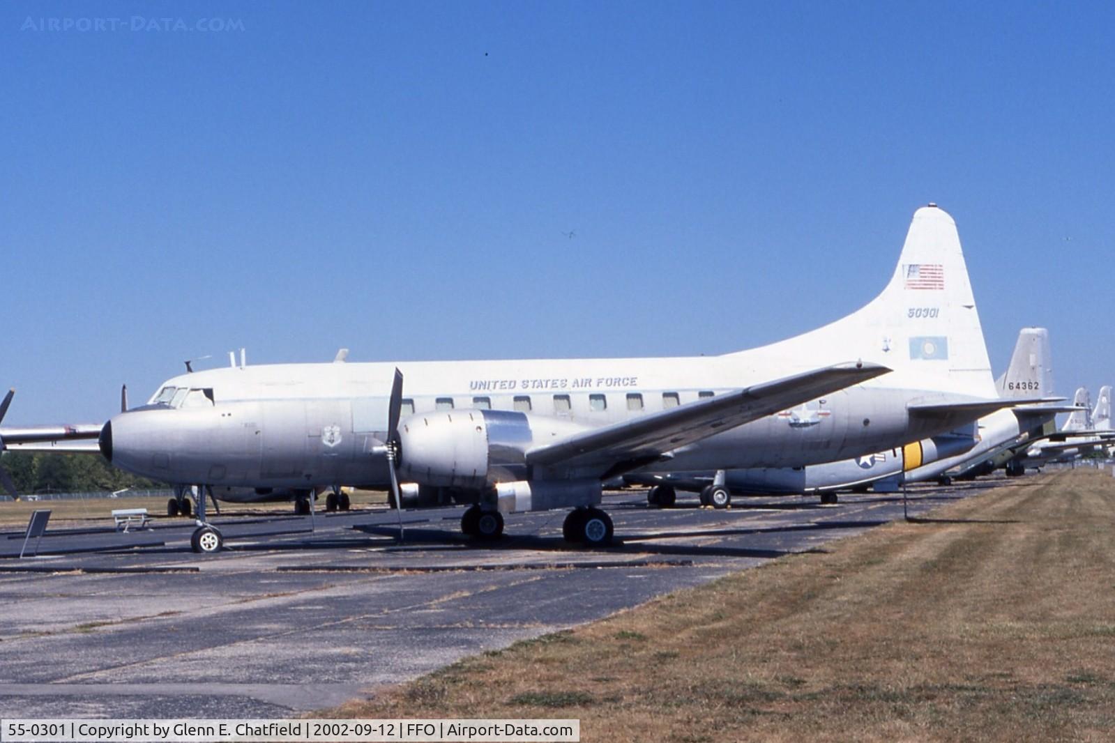 55-0301, 1955 Convair C-131D Samaritan C/N 329, C-131D at the National Museum of the U.S. Air Force