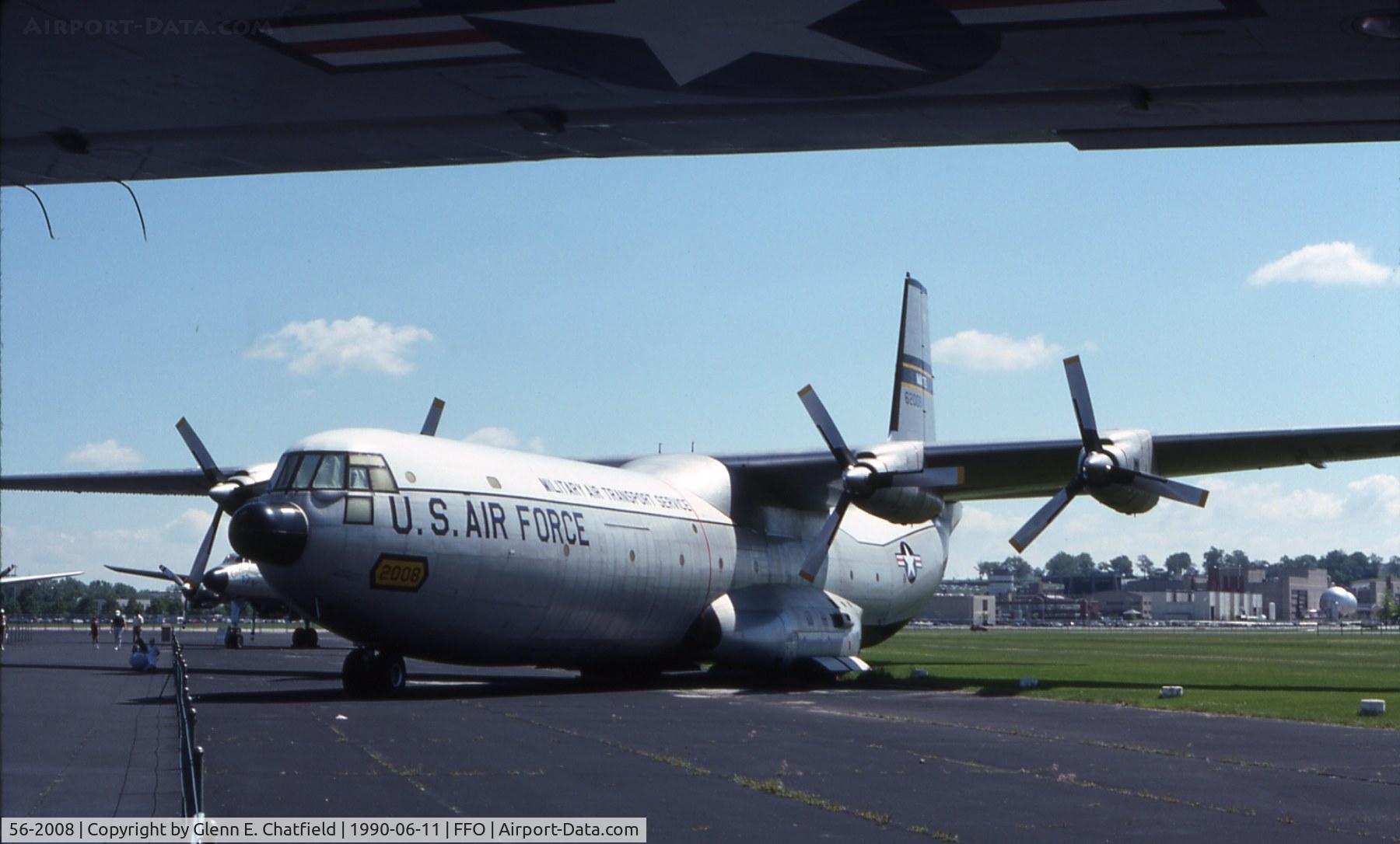 56-2008, 1956 Douglas C-133A-25-DL Cargomaster C/N 45245, C-133A at the National Museum of the U.S. Air Force
