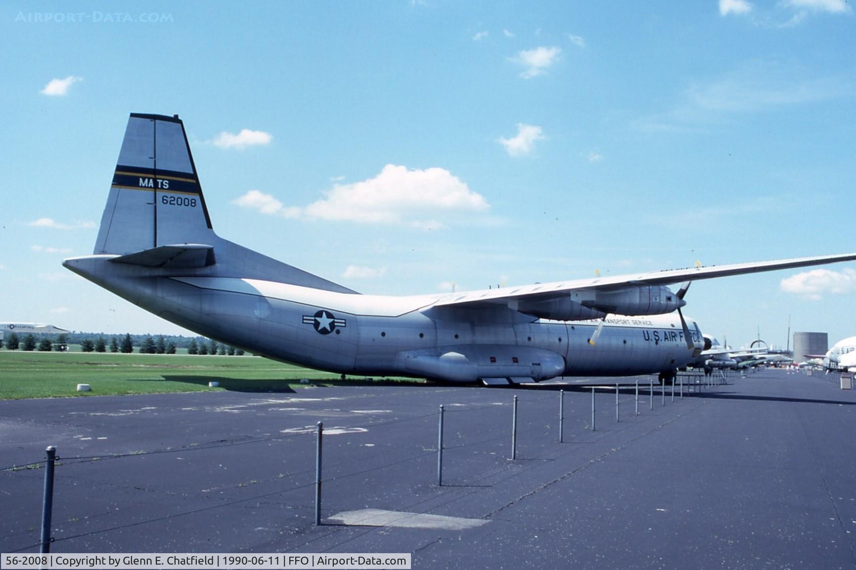 56-2008, 1956 Douglas C-133A-25-DL Cargomaster C/N 45245, C-133A at the National Museum of the U.S. Air Force