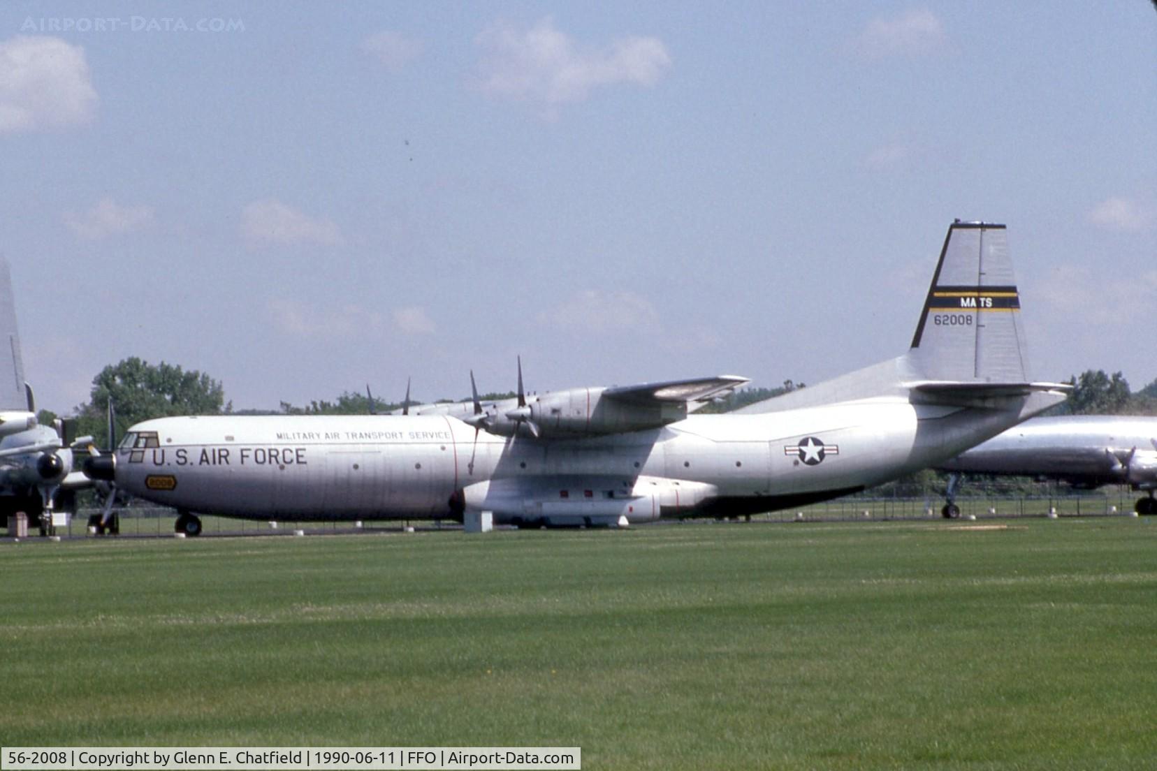 56-2008, 1956 Douglas C-133A-25-DL Cargomaster C/N 45245, C-133A at the National Museum of the U.S. Air Force
