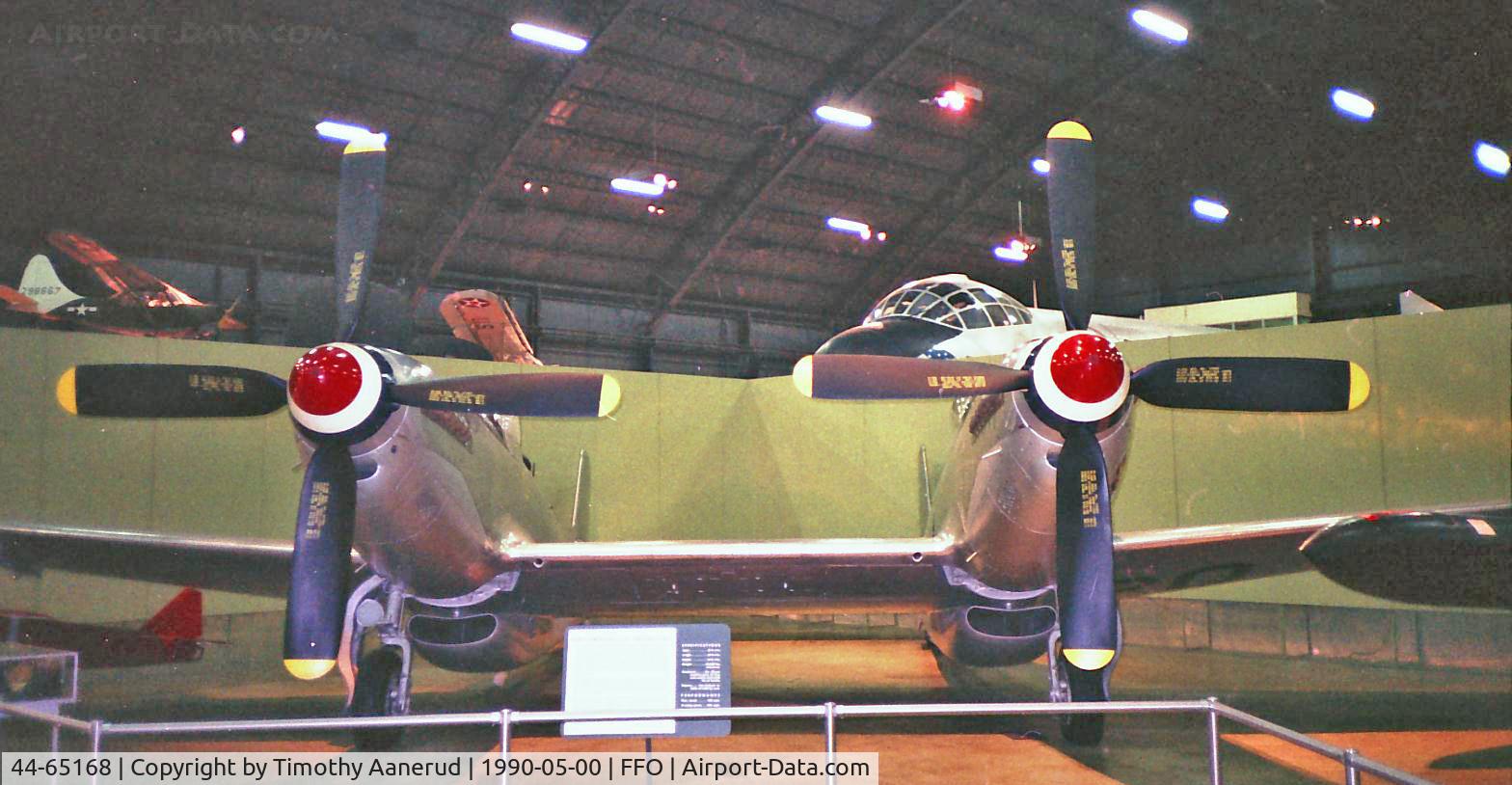 44-65168, 1944 North American P-82B Twin Mustang C/N 123-43754, US Air Force Museum, North American F-82B Twin Mustang, 44-65168
