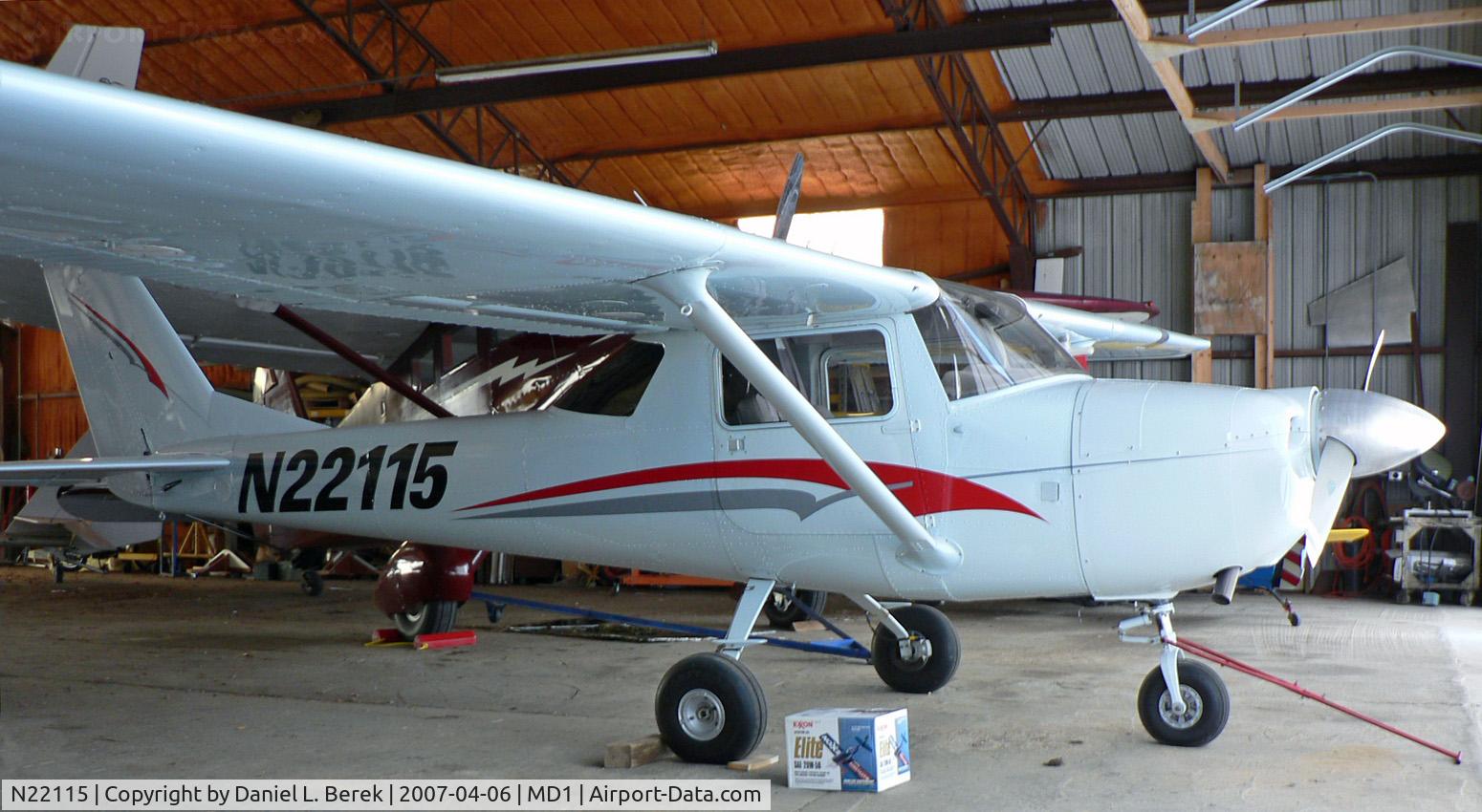N22115, 1967 Cessna 150H C/N 15068069, This beautifully restored Cessna is part of the Massey Air Museum fleet.