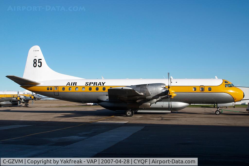 C-GZVM, 1959 Lockheed L-188A Electra C/N 1036, Air Spray Lockheed Electra