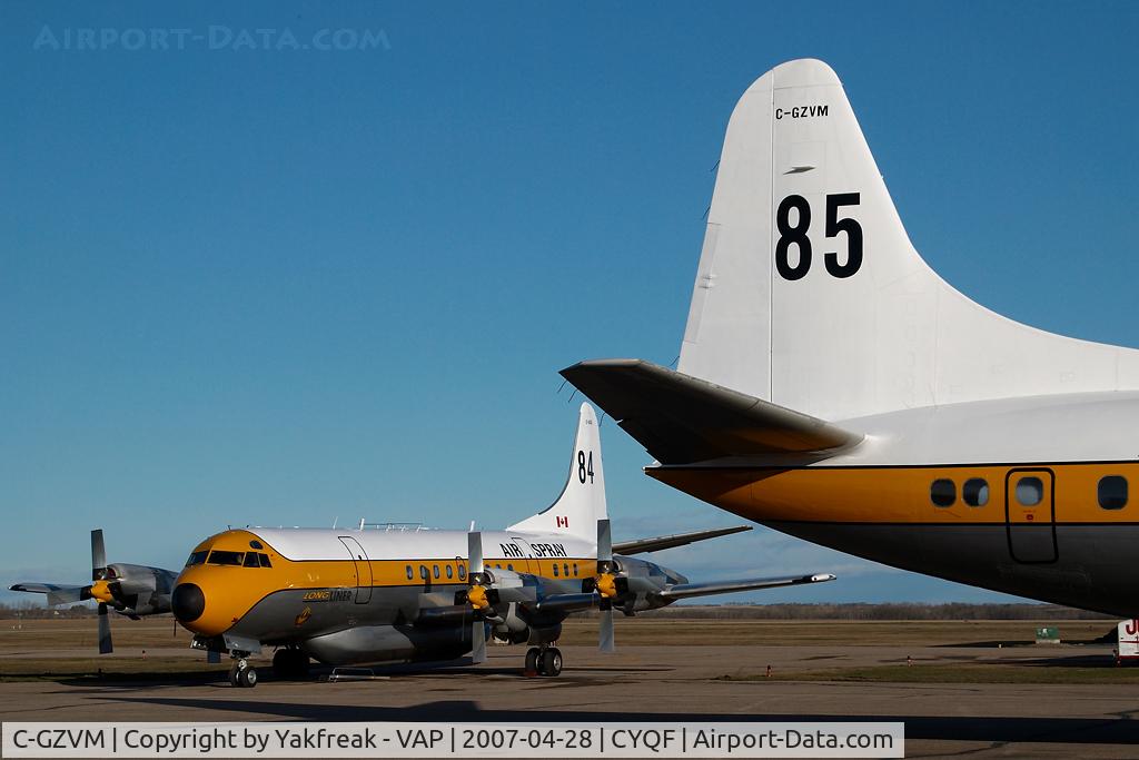C-GZVM, 1959 Lockheed L-188A Electra C/N 1036, Air Spray Lockheed Electra