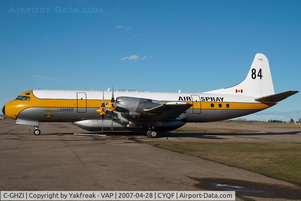 C-GHZI, 1959 Lockheed L-188C Electra C/N 2007, Air Spray Lockheed Electra