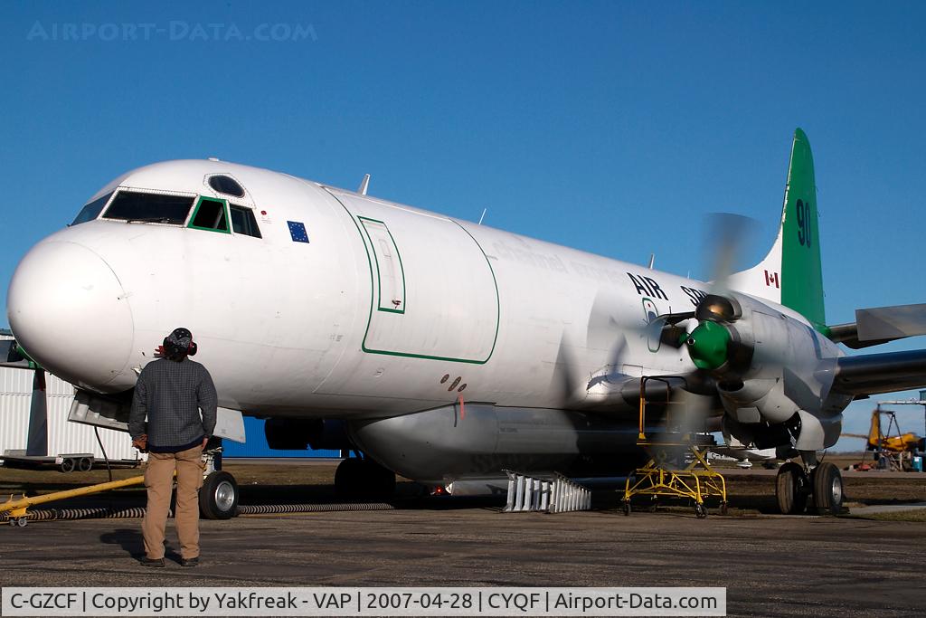 C-GZCF, 1960 Lockheed L-188C(F)  Electra C/N 1091, Air Spray Lockheed Electra
