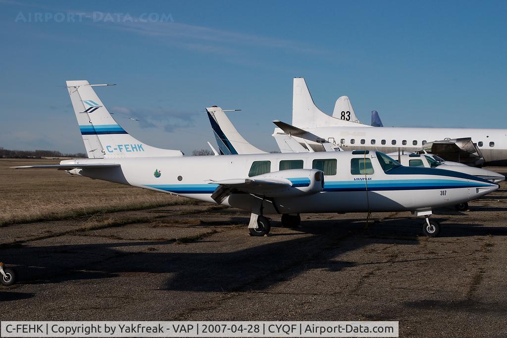 C-FEHK, 1977 Aerostar 600 C/N 60-0400-140, Air Spray Piper Aerostar
