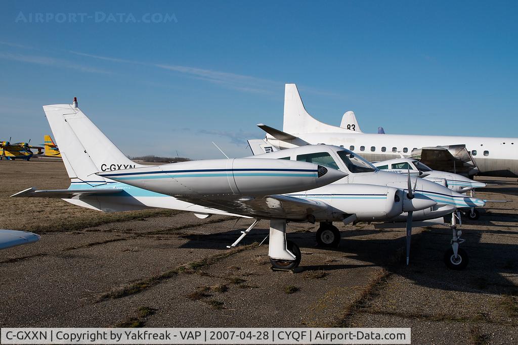 C-GXXN, 1969 Cessna T310P C/N 310P0002, Air Spray Cessna 310