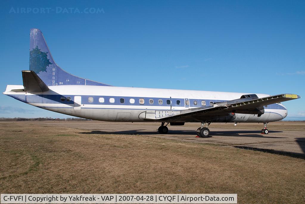 C-FVFI, 1959 Lockheed L-188C Electra C/N 1082, ex Mandala Lockheed Electra