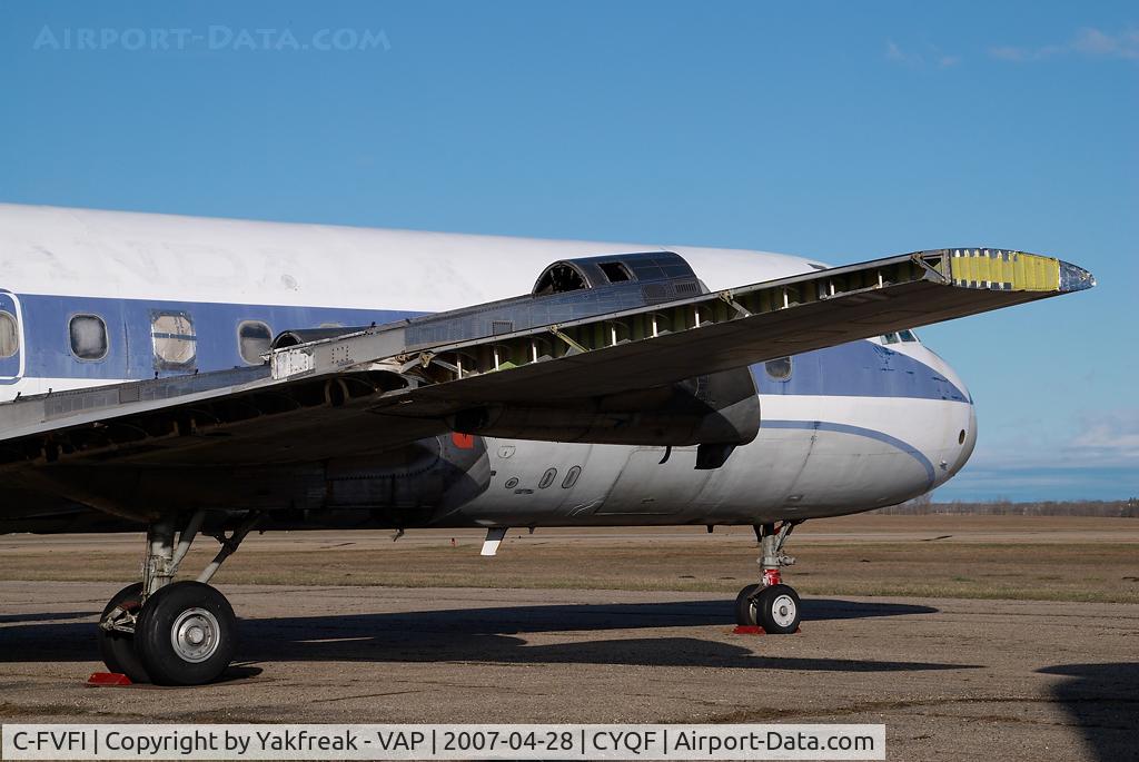 C-FVFI, 1959 Lockheed L-188C Electra C/N 1082, ex Mandala Lockheed Electra