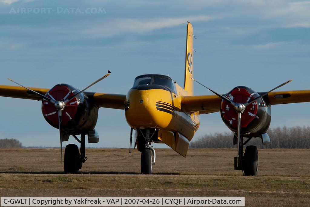 C-GWLT, 1944 Douglas A-26B Invader C/N 28057, Air Spray Douglas A26